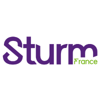 The logo of the brand sturm 