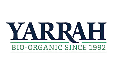 The logo of the brand yarrah