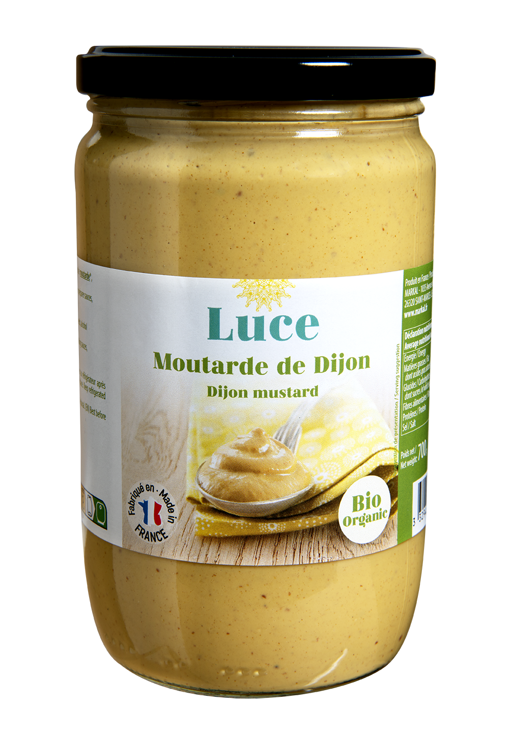 Dijon mustard - family pot